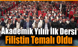 KBÜ’de akademik yıl Gazze konulu dersle başladı