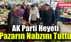 Eskipazar’da vatandaşlar taleplerini Keskinkılıç ve Salt'a iletti