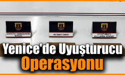 Yenice'de narkotik operasyonu: 3 gözaltı