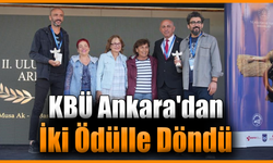 KBÜ’lü akademisyen ve öğrencilerden çifte ödül