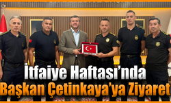 Karabük itfaiyesi çalışmalarını Başkanla paylaştı