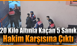 Kuyumcu soygunu zanlıları ilk kez hakim karşısında