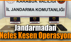 Jandarmadan Karabük ve Safranbolu'da eş zamanlı operasyon