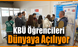 Dünyaya açılan kapı KBÜ'de aralandı