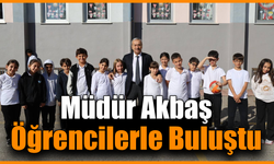 İl Milli Eğitim Müdürü Akbaş eğitim kurumlarını ziyaret etti