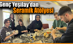 Genç Yeşilay Kulübü seramik atölyesinde buluştu