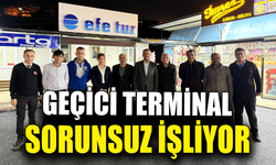 Başkan Çetinkaya terminal esnafıyla buluştu