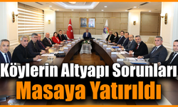 Karabük'te 2025 yılı KÖYDES çalışmaları ele alındı