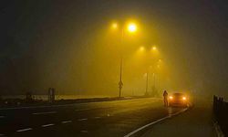 Bartın’da yoğun sis etkisini arttırıdı