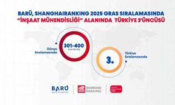 BARÜ, "İnşaat Mühendisliği" alanında Türkiye 3’üncüsü