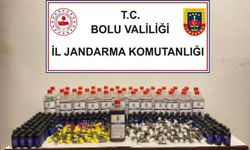 Bolu’da kaçak içki operasyonu: Piyasa değeri 42 bin lira