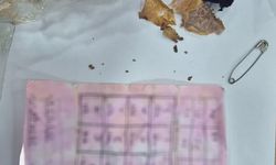 Bolu'da yapı marketin raflarının arasında muska çıktı