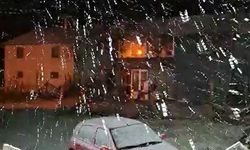 Bolu'nun yüksek kesimlerine kar yağdı