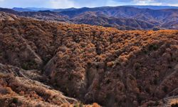 Çankırı’da mest eden sonbahar manzaraları