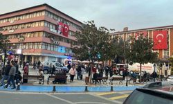 Devrek’te bir kişi kaymakamlık binası önünde kendini yaktı