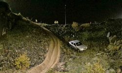 Otomobil viyadükten uçtu: 1 yaralı