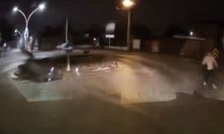 Paşaköy’de korku dolu anlar: sürücü genci köpeklerden kurtardı