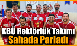 Kamu Spor Oyunları’nda KBÜ finalde ikinci oldu