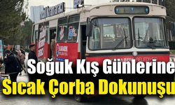 Mobil İkram Aracı Karabüklülerin içini ısıtıyor