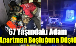 Safranbolu’da yaşlı adam apartman boşluğuna düştü