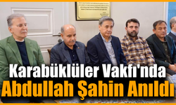Ankara’da Abdullah Şahin için taziye programı düzenlendi