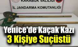 Karabük’te izinsiz kazı yapan 3 kişi suçüstü yakalandı