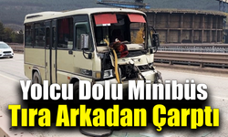 Karabük’te minibüs kazası ucuz atlatıldı!