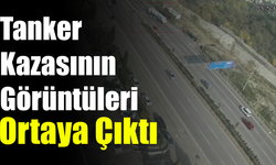 İki motosiklete çarpan LPG tankerinin kaza anı kamerada