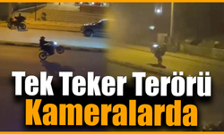 Safranbolu sokaklarında tehlikeli gösteri kamerada