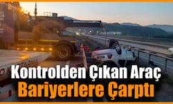 Kontrolden çıkan otomobil takla attı: 2 yaralı