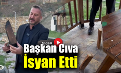 Başkan Cıva, parkta gördüğü manzaraya tepki gösterdi
