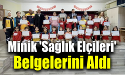 Anayasa İlkokulu’nda sağlık dersi zil çalmadan başladı