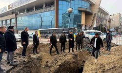 Başkan Çetinkaya, altyapı ve üstyapı çalışmalarını yerinde inceledi