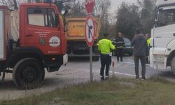 Çaycuma'da tır, otomobile çarptı; 1 yaralı