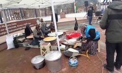 El emeği ürünlerini Filistinliler için satışa sundular