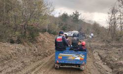 Şelaleleri gezmeye giden muhtar 30 metre yükseklikten düşerek yaralandı