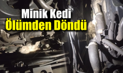 Minibüsün motorundan gelen ses ekipleri harekete geçirdi