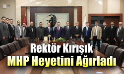 MHP İl Başkanlığı Karabük Üniversitesini ziyaret etti