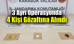 Karabük'te 81 sentetik hap ele geçirildi