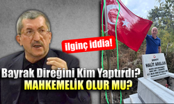 Vergili'den ilginç iddia: Şehit babasının bayrak direğini belediyeye diktirdi!