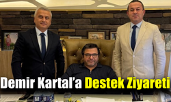 Coşkun ve Özcan’dan Demir Kartal’a destek ziyareti