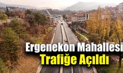 Ergenekon Mahallesi’nde trafik çift yönlü açıldı
