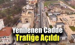 Ömer Lütfü Özaytaç Caddesi yeniden trafiğe açıldı