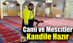 Karabük’te cami ve mescitler Regaip Kandili’ne hazırlandı