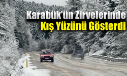 Kar yağışını gören sürücüler anın tadını çıkardı