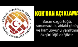 Küresel Gazeteciler Konseyi'nden basın özgürlüğü uyarısı