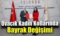 AK Parti Ovacık Kadın Kolları Başkanlığına Emine Akça atandı