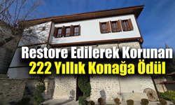 Rauf Beyler Evi restorasyonuyla ödüle layık görüldü