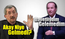 Vergili niye gelmediğini sordu, Akay TBMM de görevliydim dedi