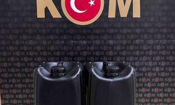 Bartın’da 10 litre etil alkol ele geçirildi